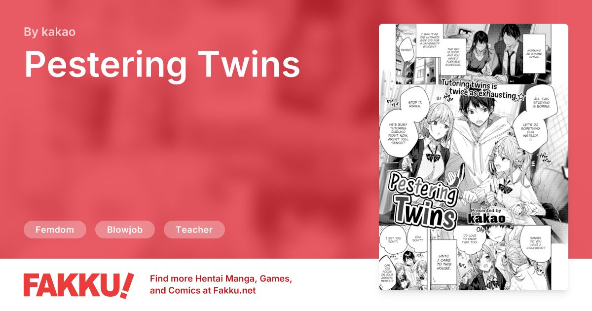 Pestering Twins Hentai by kakao - FAKKU