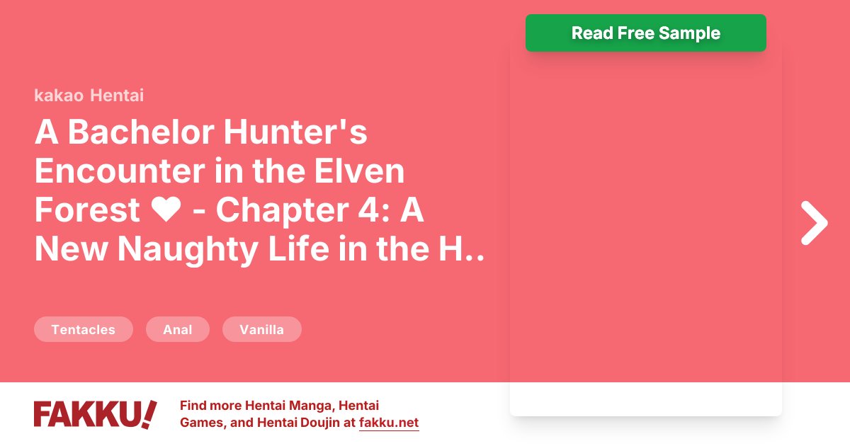  A Bachelor Hunter's Encounter in the Elven Forest ❤ - Chapter 4: A New Naughty Life in the Human Town Hentai by kakao - FAKKU
