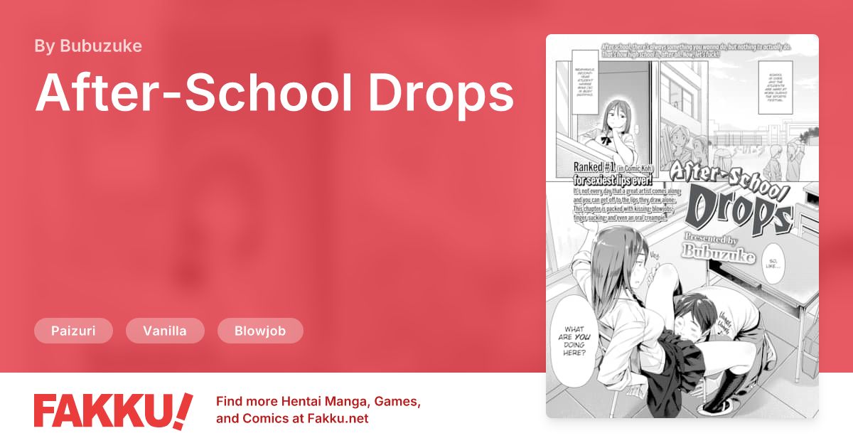 After-School Drops Hentai by Bubuzuke - FAKKU
