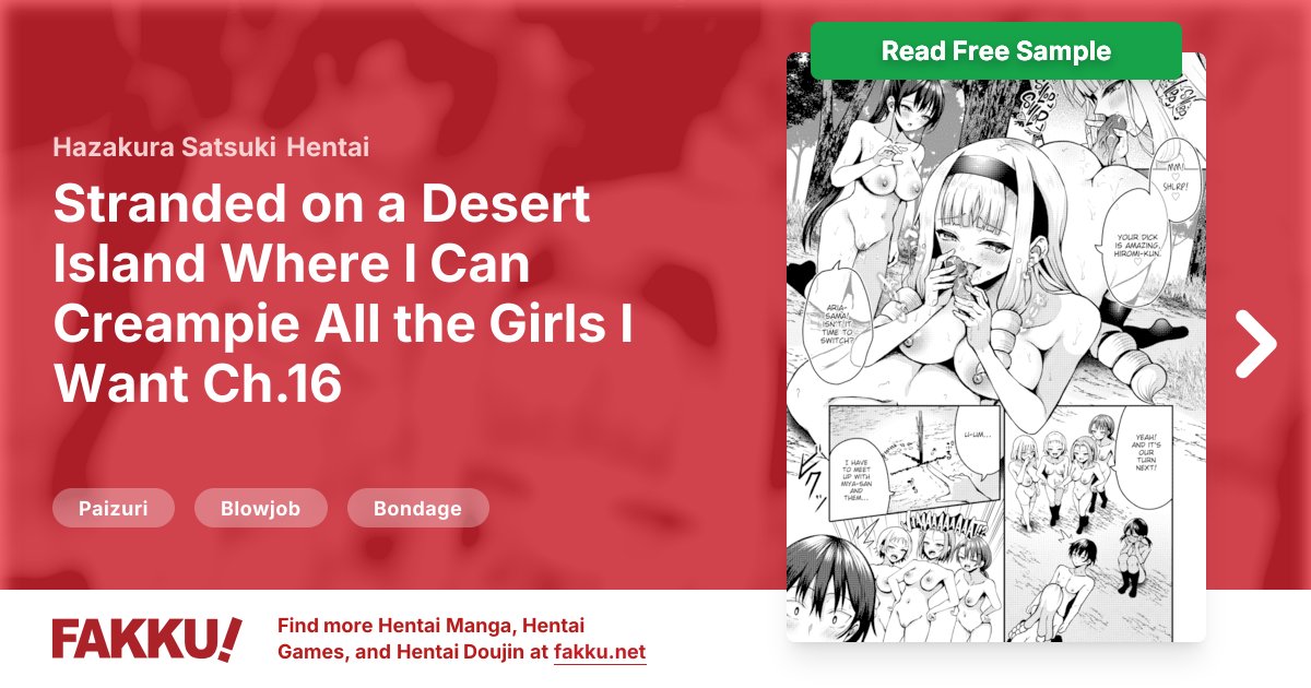  Stranded on a Desert Island Where I Can Creampie All the Girls I Want Ch.16 Hentai by Hazakura Satsuki - FAKKU