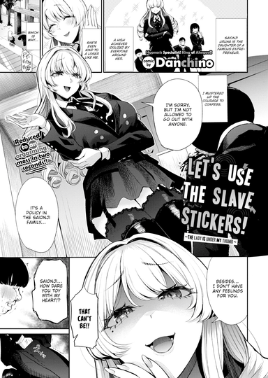 Let's Use the Slave Stickers! ~The Lady is Under My Thumb~
