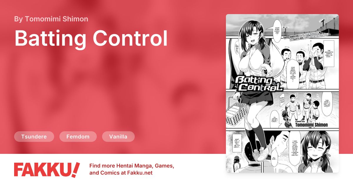 Batting Control Hentai by Tomomimi Shimon - FAKKU