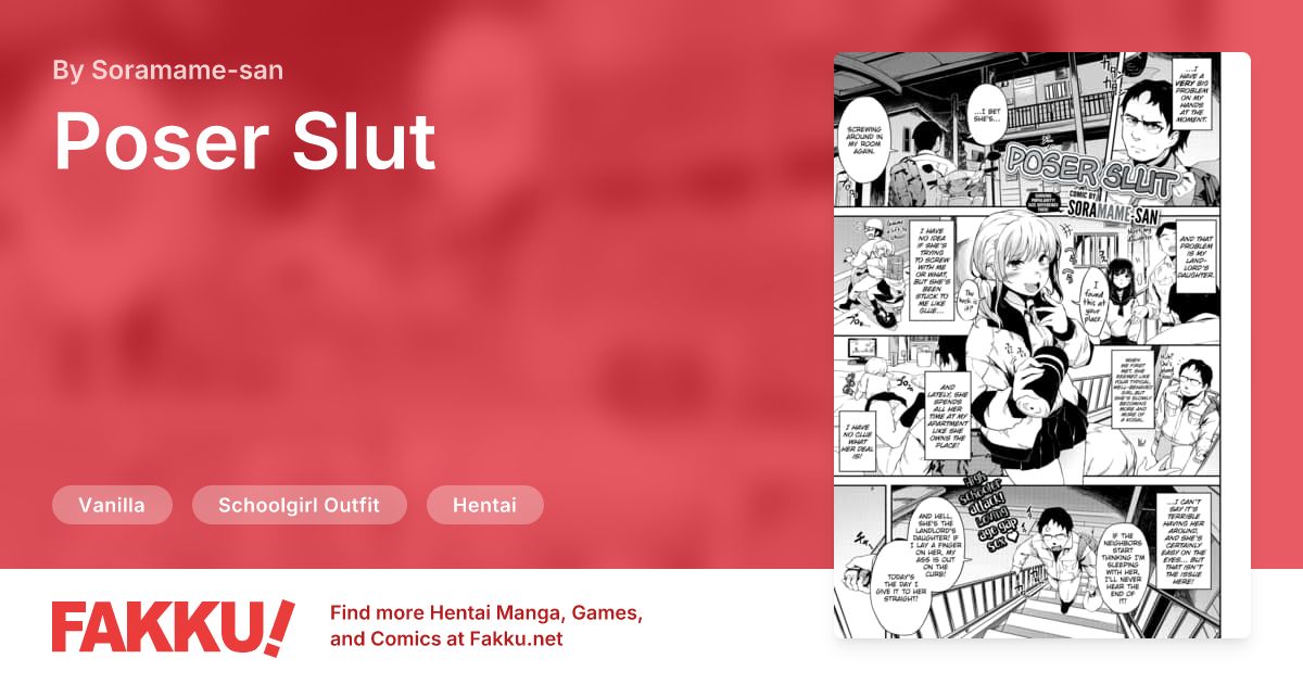 Poser Slut Hentai by Soramame-san - FAKKU