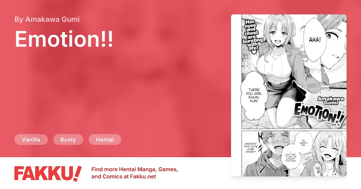  Emotion!! Hentai by Amakawa Gumi - FAKKU