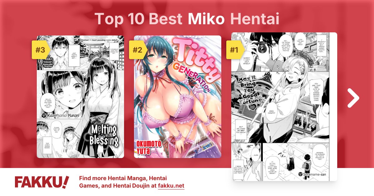 Top 10 Best Miko Hentai