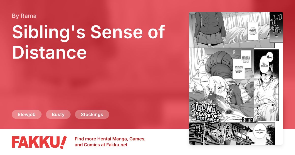 Sibling's Sense of Distance Hentai by Rama - FAKKU