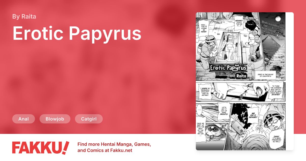 Erotic Papyrus Hentai by Raita - FAKKU