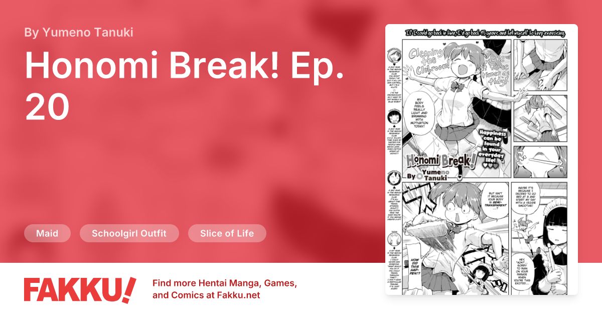 Honomi Break! Ep. 20 Hentai by Yumeno Tanuki - FAKKU