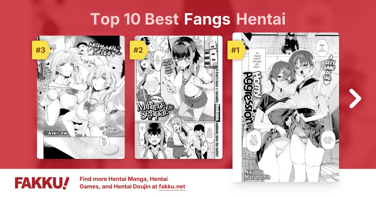 Top 10 Best Fangs Hentai