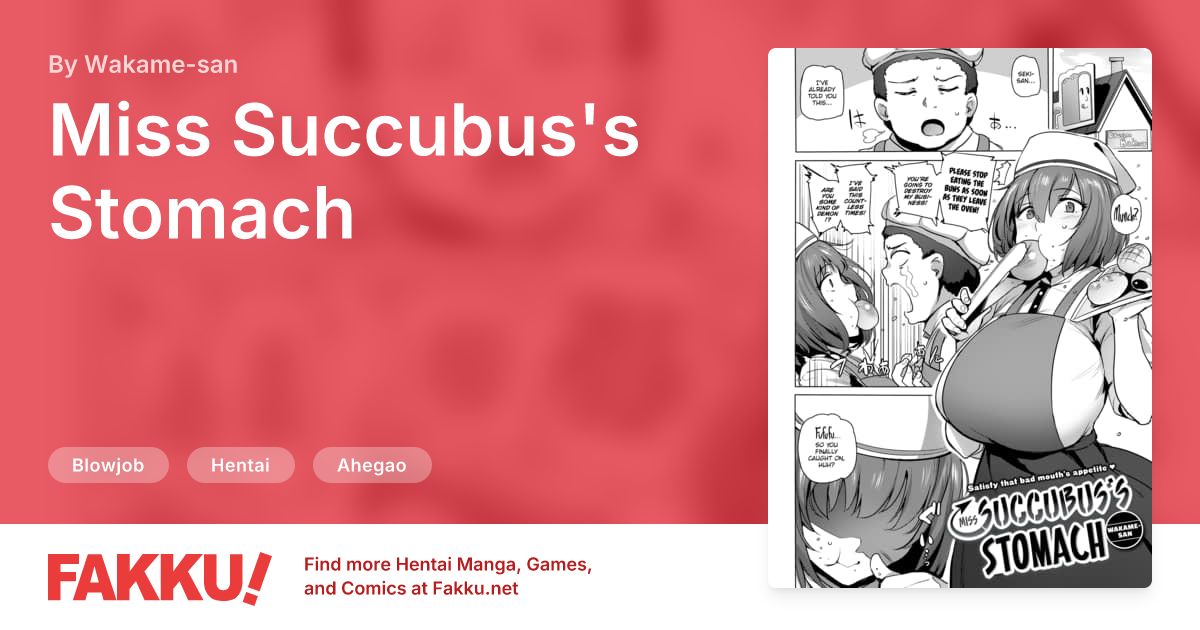 Miss Succubus's Stomach Hentai by Wakame-san - FAKKU
