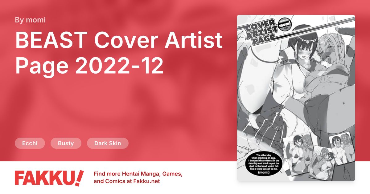 BEAST Cover Artist Page 2022-12 Hentai by momi - FAKKU