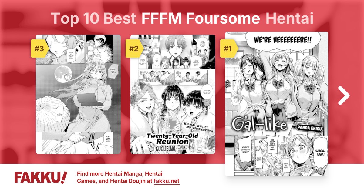 Top 10 Best FFFM Foursome Hentai