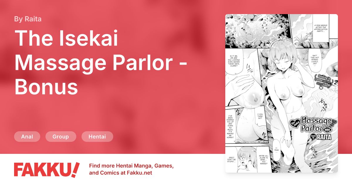 The Isekai Massage Parlor - Bonus Hentai by Raita - FAKKU