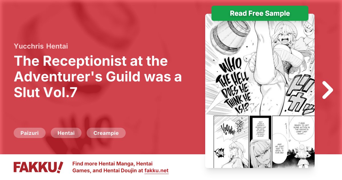  The Receptionist at the Adventurer's Guild was a Slut Vol.7 Hentai by Yucchris - FAKKU