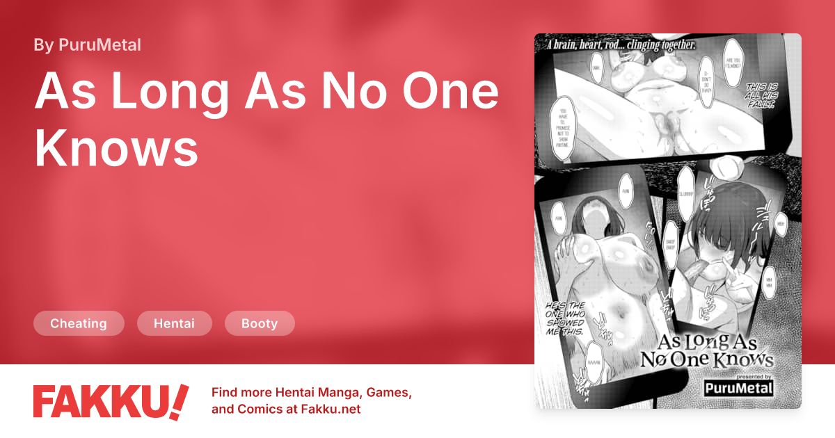 As Long As No One Knows Hentai by PuruMetal - FAKKU