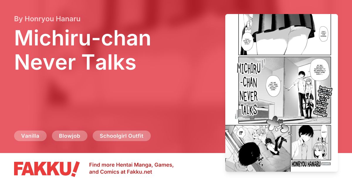 Michiru-chan Never Talks Hentai by Honryou Hanaru - FAKKU
