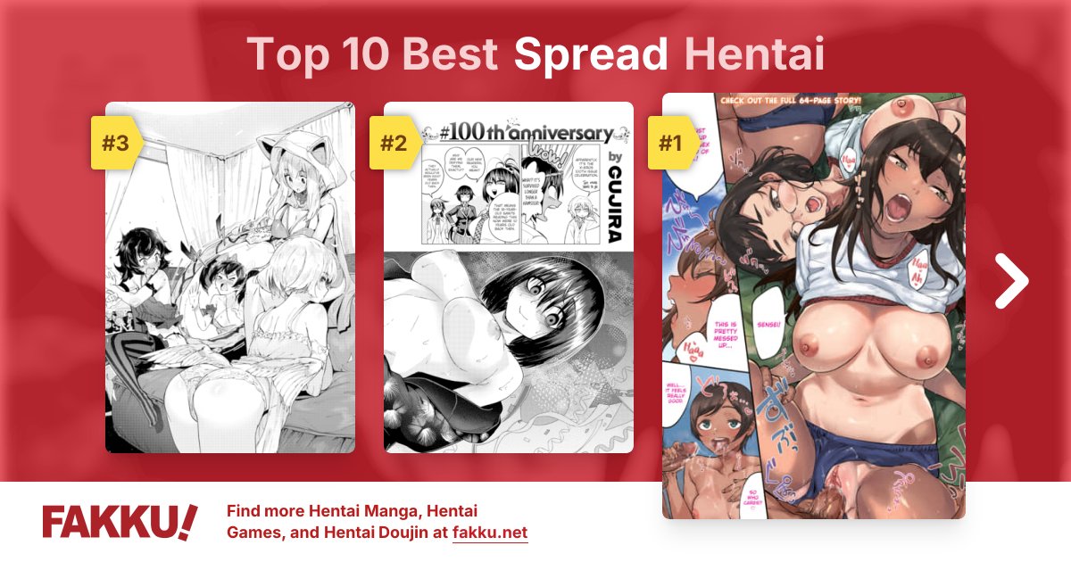 Top 10 Best Spread Hentai