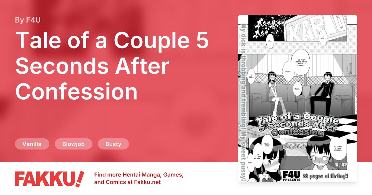  Tale of a Couple 5 Seconds After Confession Hentai by F4U - FAKKU
