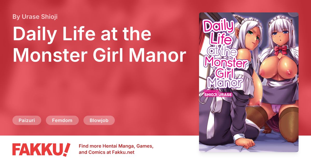 The second work from Urase Shioji on FAKKU is here with over 200 pages full of horny monster girls~Otsuki Yukino is a student down on his luck. He just moved out, but the dorm he was planning to stay in burned to the ground. So now he&apos;s trying to find a cheap rental. In this economy!? Luckily, this totally not suspicious real estate agent throws him a bone in the form of a room at a nearby manor. It&apos;s big, it&apos;s cheap, and the landlords are a gorgeous mother-daughter pair. It&apos;s almost too good to be true!Spoiler: It is.The landlords are actually demons who consume semen to survive!