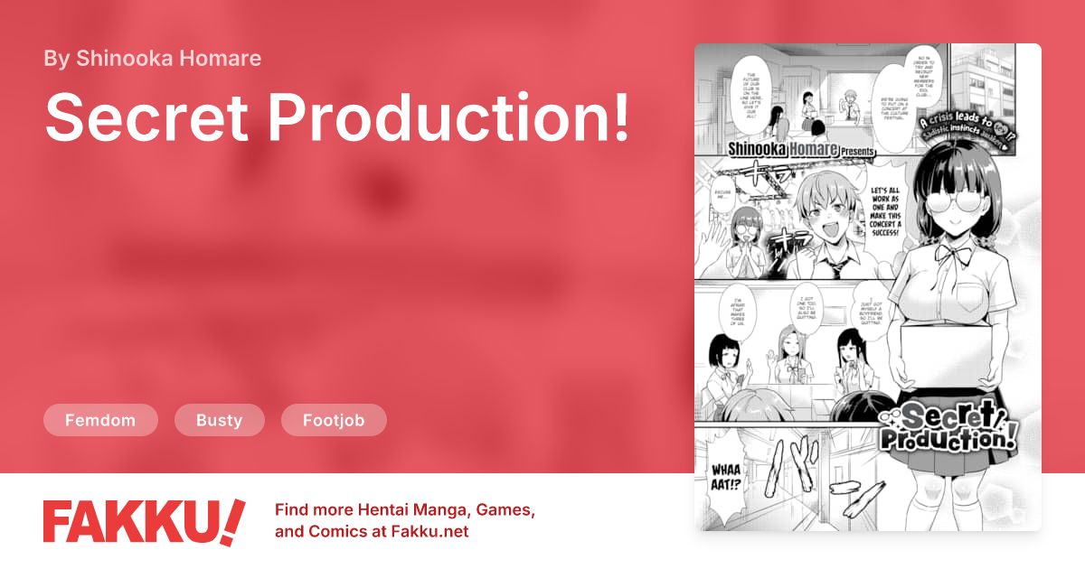  Secret Production! Hentai by Shinooka Homare - FAKKU