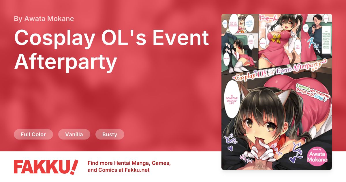 Cosplay OL's Event Afterparty Hentai by Awata Mokane - FAKKU