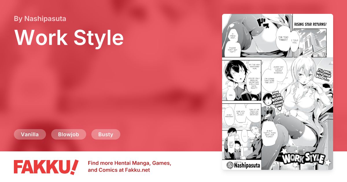 Work Style Hentai by Nashipasuta - FAKKU