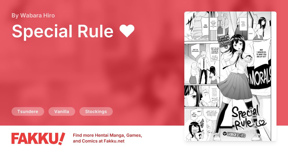 Special Rule ❤ Hentai by Wabara Hiro - FAKKU