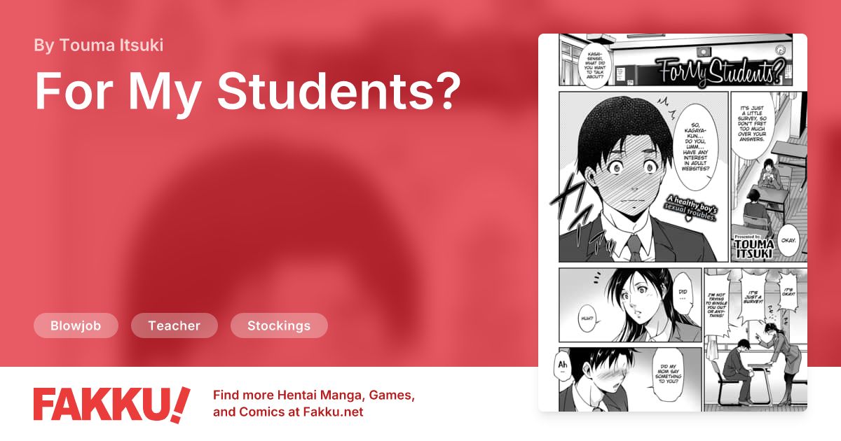 For My Students? Hentai by Touma Itsuki - FAKKU