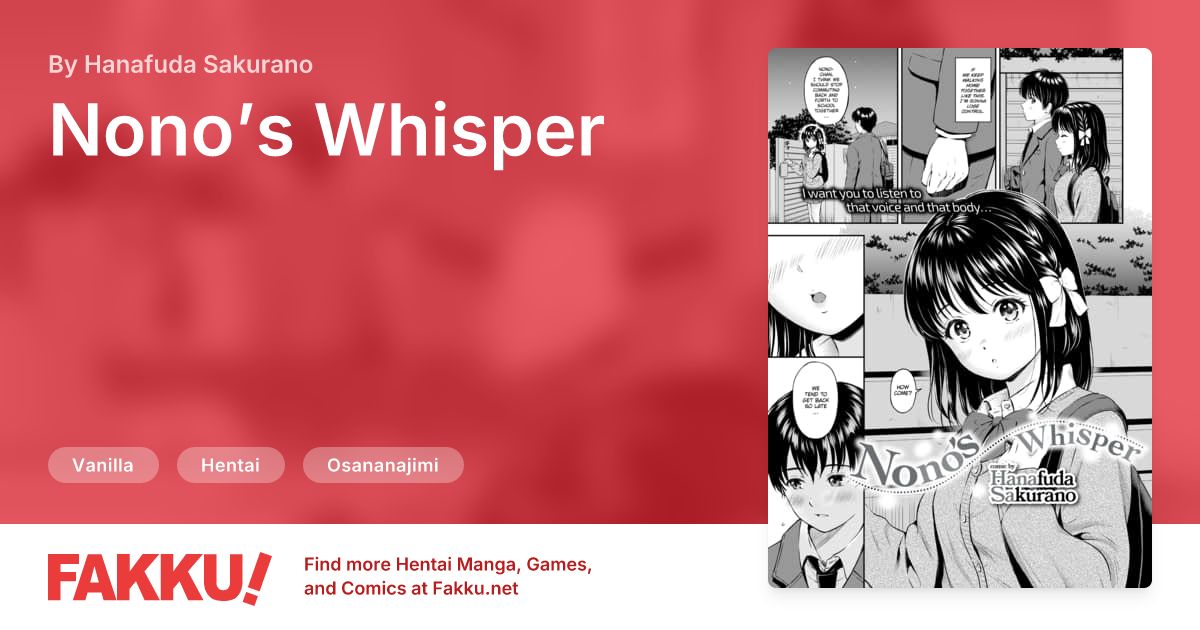Nono’s Whisper Hentai by Hanafuda Sakurano - FAKKU