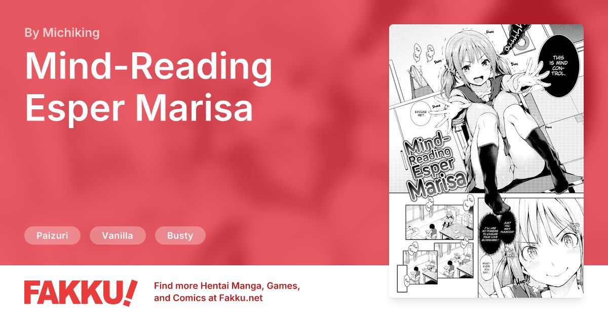 Mind-Reading Esper Marisa Hentai by Michiking - FAKKU