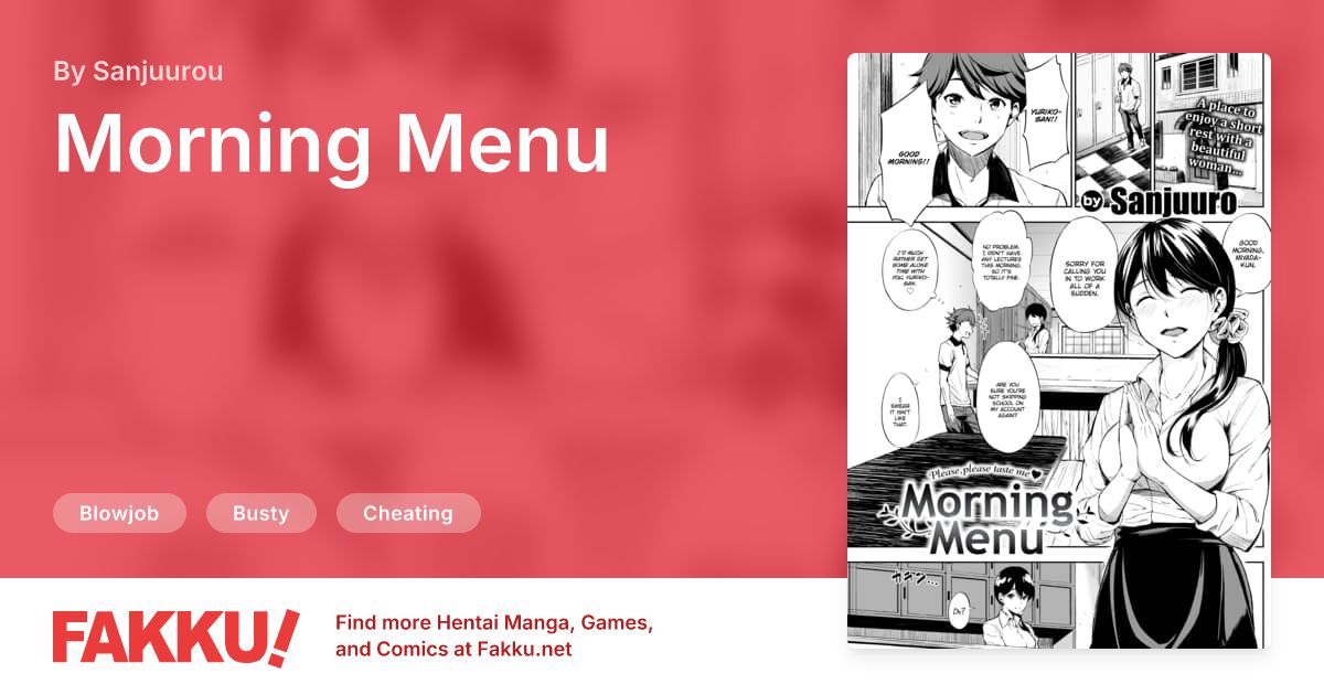 Morning Menu Hentai by Sanjuurou - FAKKU