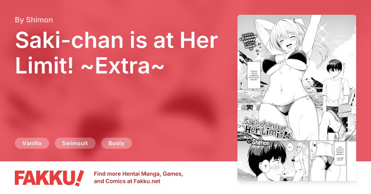 Saki-chan is at Her Limit! ~Extra~ Hentai by Shimon - FAKKU