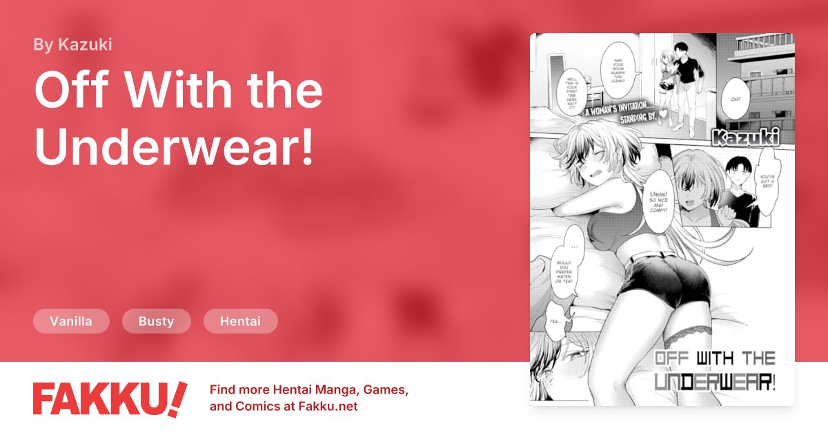 Off With the Underwear! Hentai by Kazuki - FAKKU