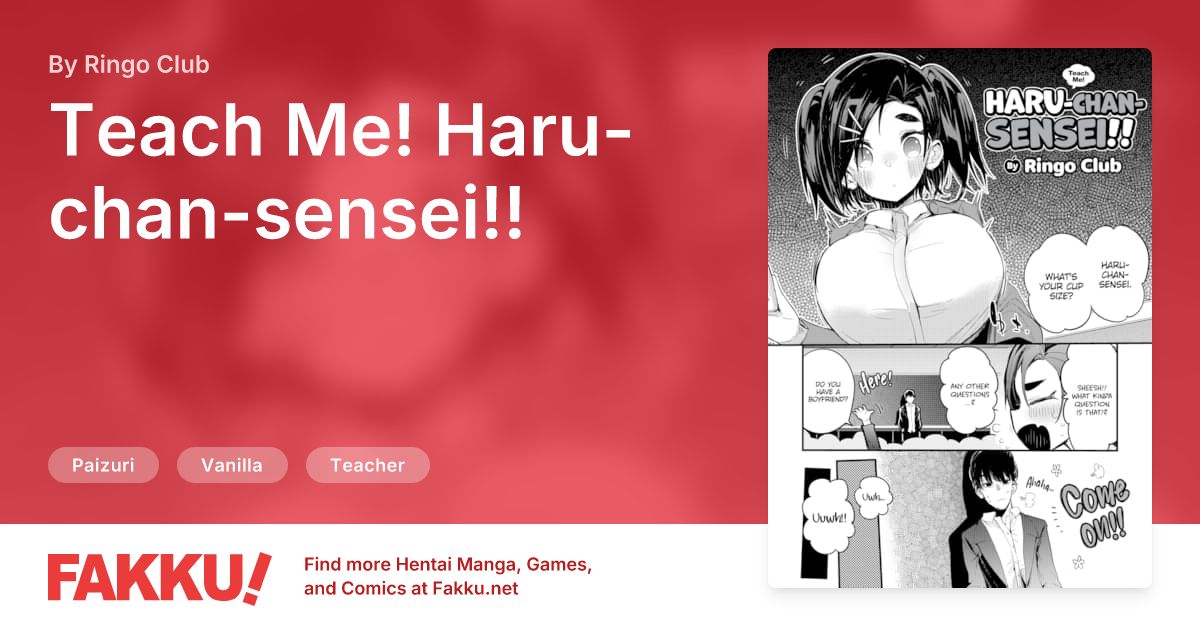 Teach Me! Haru-chan-sensei!! Hentai by Ringo Club - FAKKU