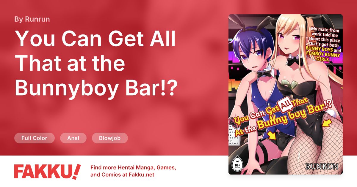 You Can Get All That at the Bunnyboy Bar!? Hentai by Runrun - FAKKU