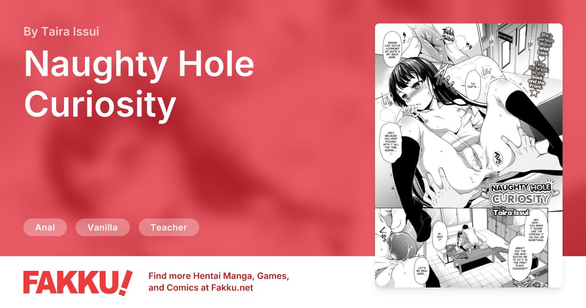 Naughty Hole Curiosity Hentai by Taira Issui - FAKKU