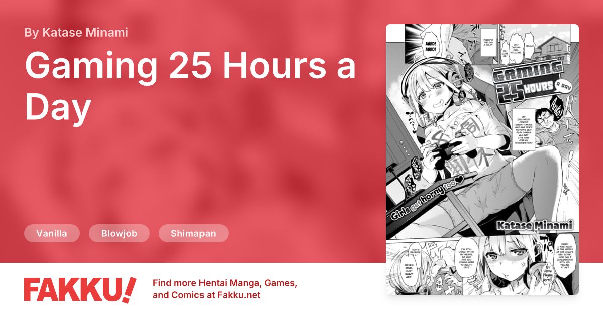 Gaming 25 Hours a Day Hentai by Katase Minami - FAKKU