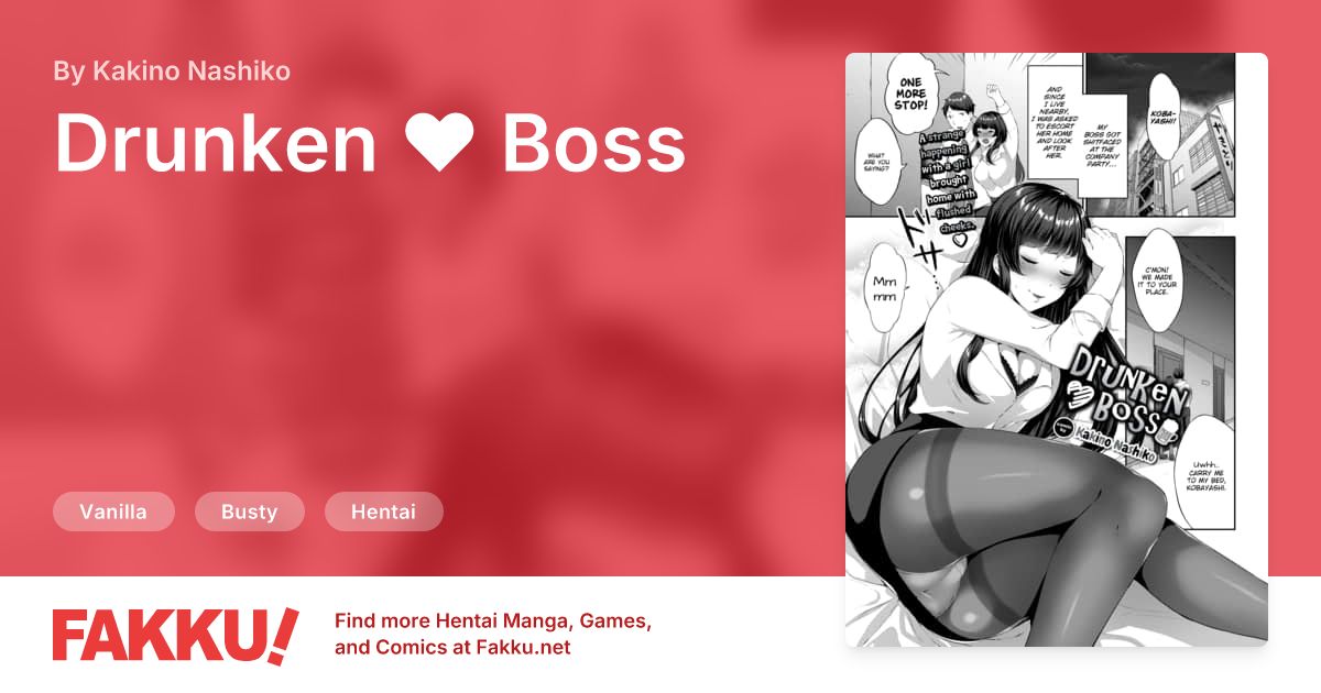 Drunken ❤ Boss Hentai by Kakino Nashiko - FAKKU