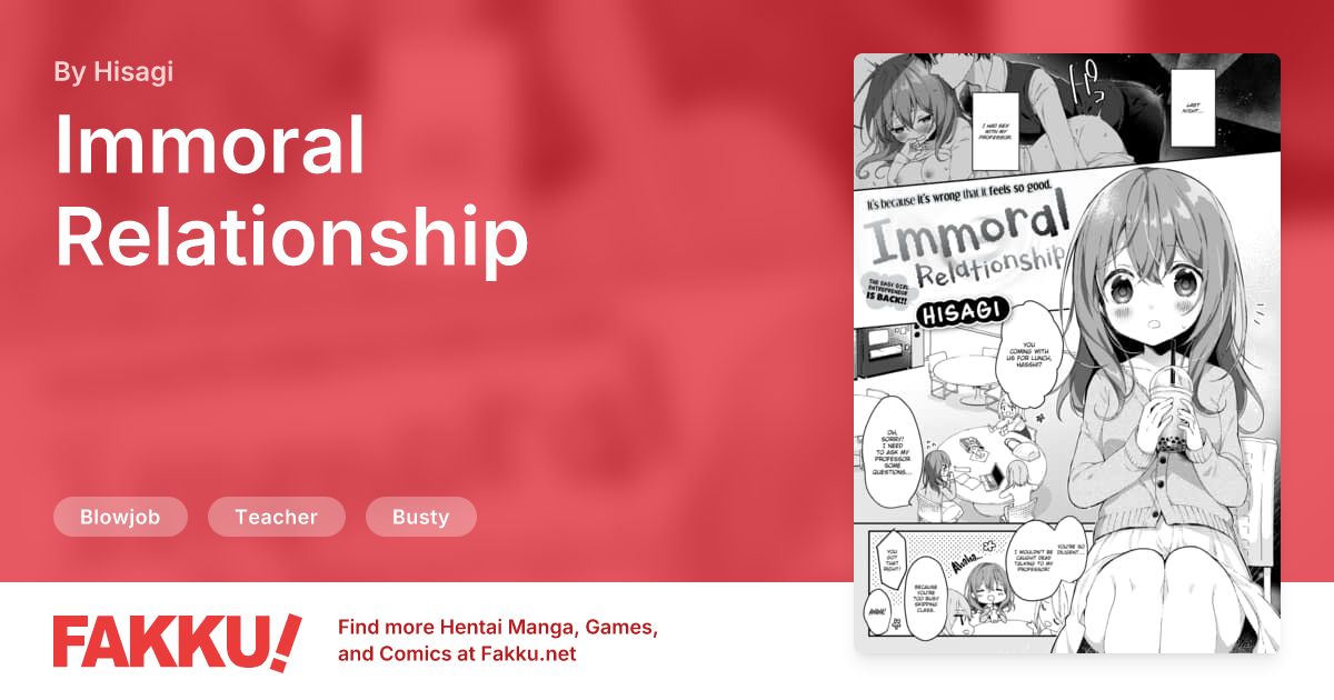 Immoral Relationship Hentai by Hisagi - FAKKU