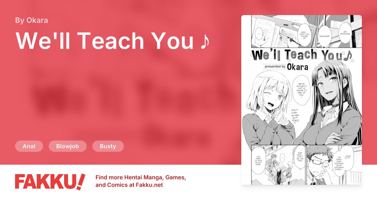 We'll Teach You ♪ Hentai by Okara - FAKKU