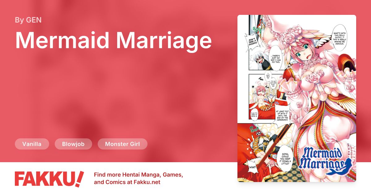  Mermaid Marriage Hentai by GEN - FAKKU