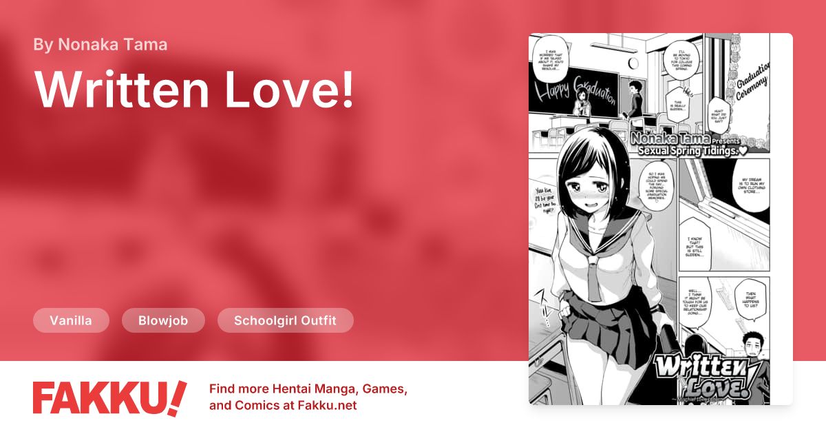 Written Love! Hentai by Nonaka Tama - FAKKU