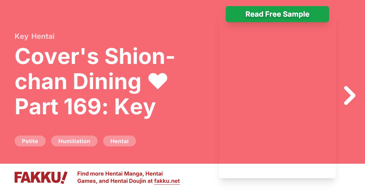 Cover's Shion-chan Dining ❤ Part 169: Key Hentai by Key - FAKKU