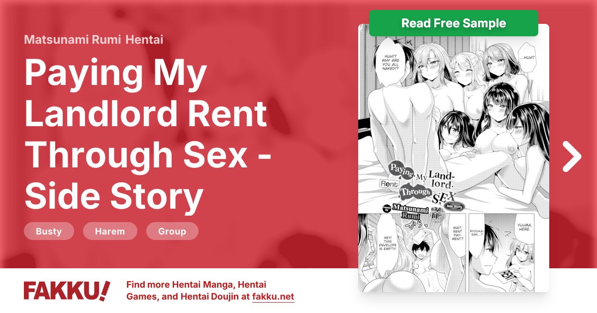  Paying My Landlord Rent Through Sex - Side Story Hentai by Matsunami Rumi - FAKKU