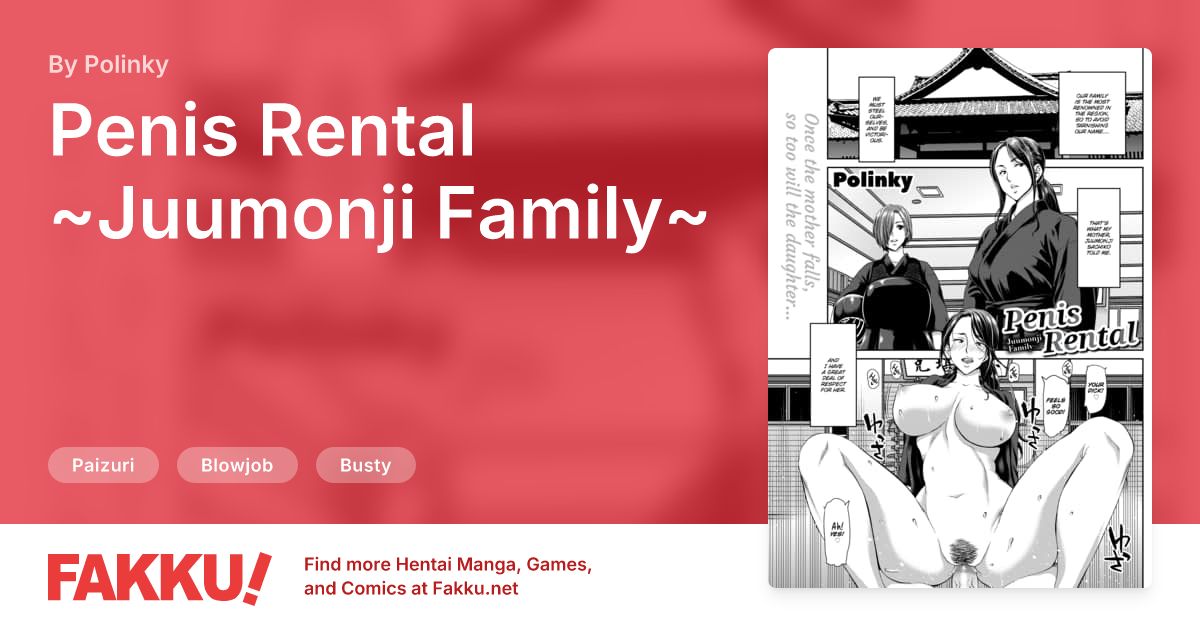 Penis Rental ~Juumonji Family~ Hentai by Polinky - FAKKU