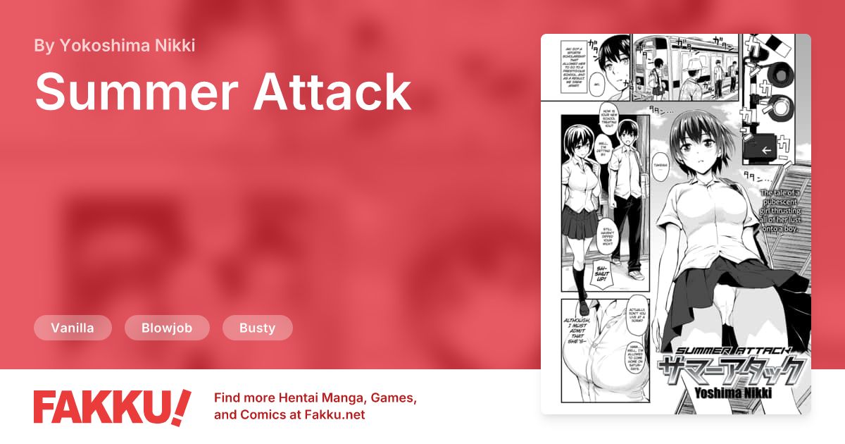Summer Attack Hentai by Yokoshima Nikki - FAKKU
