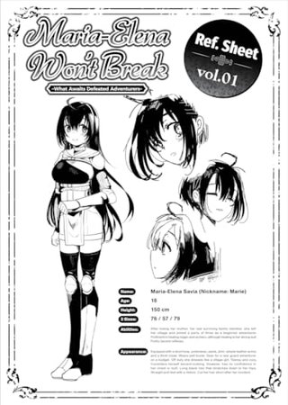 Maria-Elena Won't Break - Ref. Sheet vol.01 Hentai Cover Image