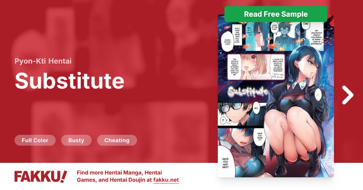 Substitute Hentai by Pyon-Kti - FAKKU