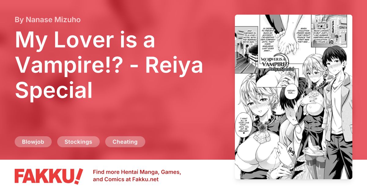 My Lover is a Vampire!? - Reiya Special Hentai by Nanase Mizuho - FAKKU