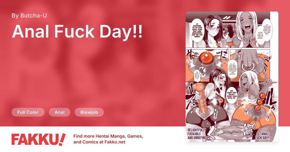 Anal Fuck Day!! Hentai by Butcha-U - FAKKU